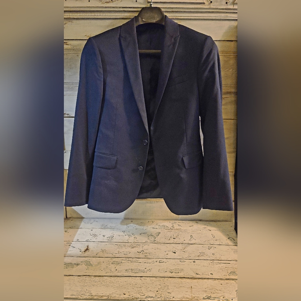 Classic Navy Men's Suit Jacket & Pants